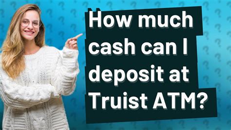 Access your accounts to make <strong>deposits</strong> and payments, transfer funds, and more – including our card-free options. . Can i deposit cash at truist atm